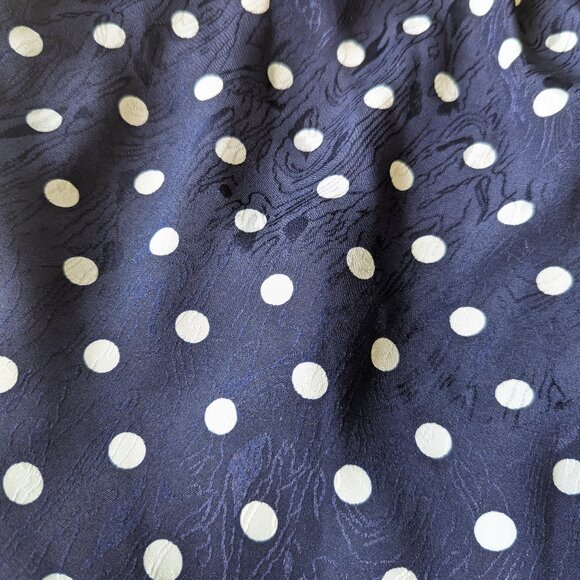 80s Polka Dot Dress - Picture 6 of 6